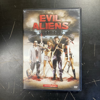 Evil Aliens DVD (M-/M-) -kauhu/toiminta-